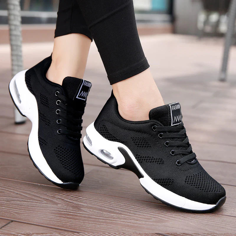 Sneakers Plateau Mesh Traspiranti