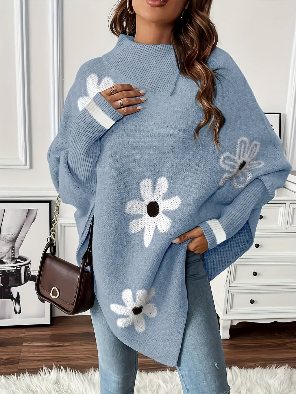 Maglione lungo alla moda